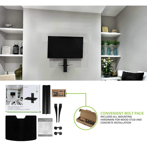 Kanto AVT1 Wall Mounted AV Shelf