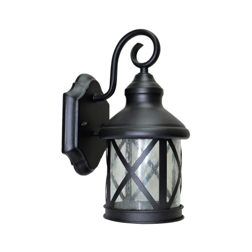 XTRICITY  - Led Outdoor Wall Light, 9W/120V/3000K, Soft Lighting, From The Juliette Collection, Black In White