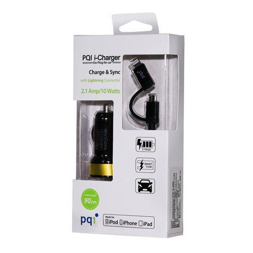 Apple Certified Lightning and Micro USB Universal Car Charger for iPhone, iPad, iPod and Android - Yellow