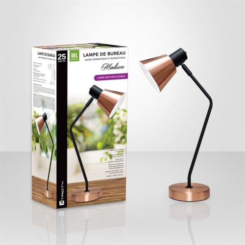 Xtricity desk lamp with flexible head madison