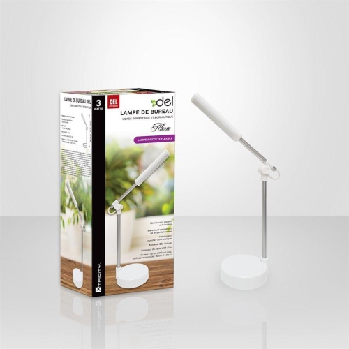 Xtricity led desk lamp with flexible head 3w alexa