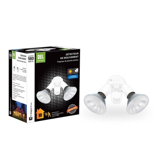 XTRICITY  Motion Sensor 2 Heads 180W Maximum In White
