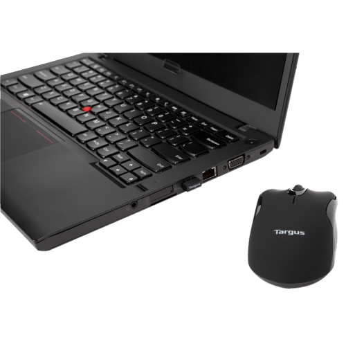 Souris optique sans fil de 1600 ppp W575 de Targus - Noir -
