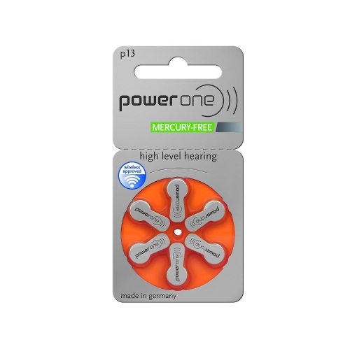 POWERONE  480-Pack Size P13 Hearing Aid Batteries