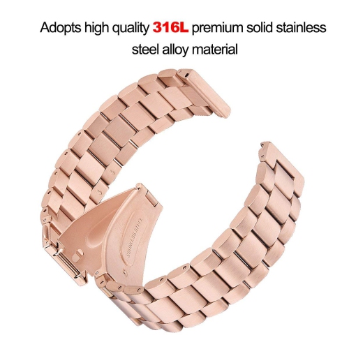 Fitbit Versa Watch Band,Solid Stainless Steel Metal Business Replacement Bracelet Strap for Fitbit Versa