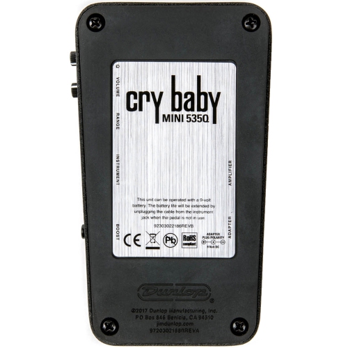 JIM DUNLOP Guitar Wah Effects Pedal