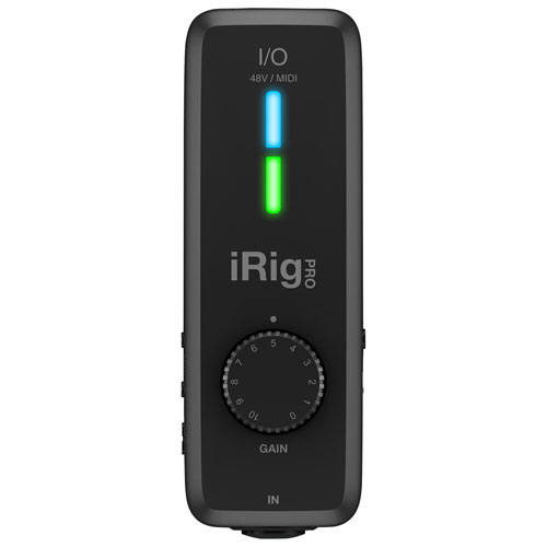 Interface audio universelle d'entrée/sortie iRig Pro