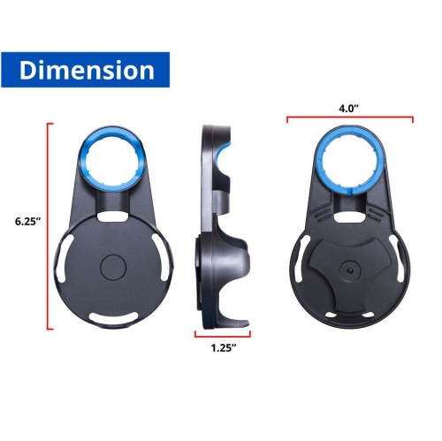 Outlet Wall Mount Hanger Holder Stand for Google Home Mini with Built in Cable Cord Management