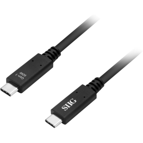 SIIG INC  Siig USB 3.1 Type-C Gen 1 Cable 60W - 1M