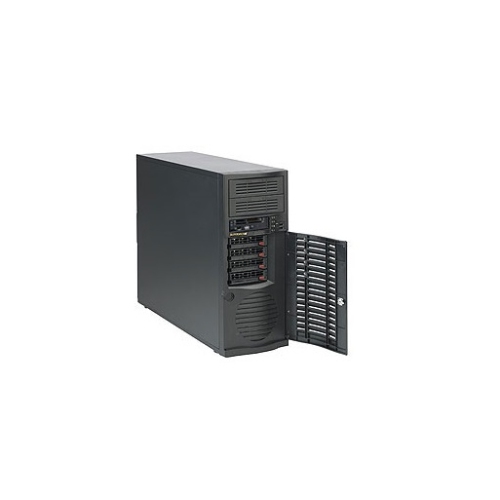 Supermicro Case CSE-733TQ-668B Mid-Tower 4x3.5 inch SAS/SATA HS E-ATX/ATX/Micro ATX Brown Box