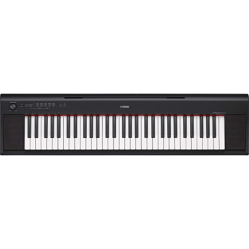 Yamaha NP12 61-Key Lightweight Portable Keyboard, Black