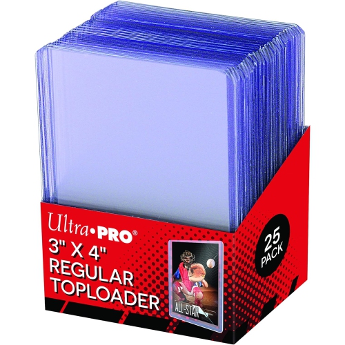 Ultra Pro Clear 3 X 4 Regular Topload Toploader -