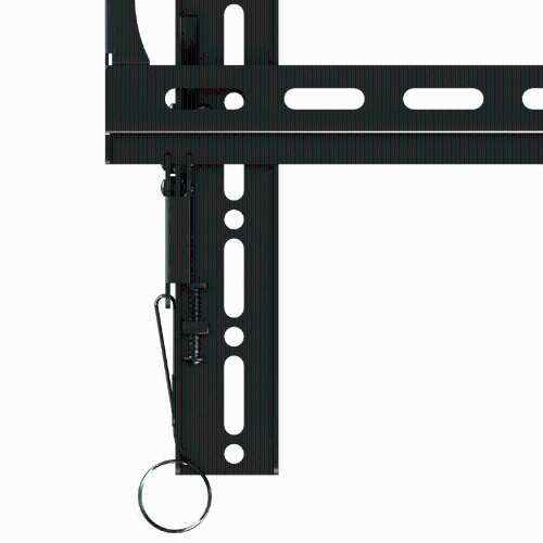 Crimson AV 46-100" Universal Fixed Flat Panel Screen Mount - Black -