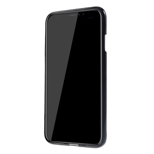 MERCURY – Étui souple GOOSPERY en TPUR noir POUR iPhone XS Max de 6.5 po
