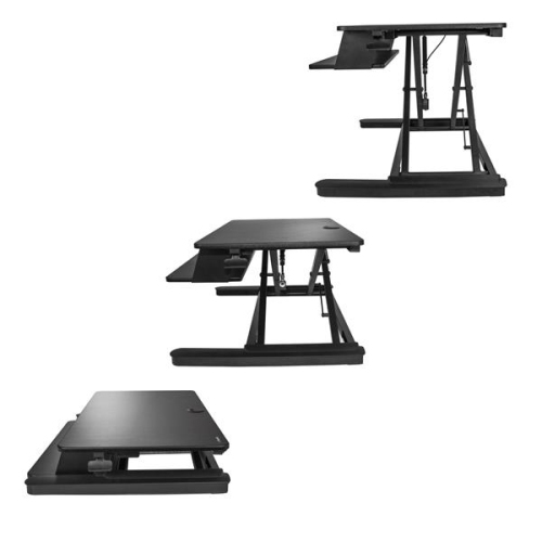 StarTech Sit-Stand Desk Converter - Black