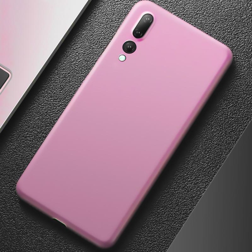 PANDACO Soft Shell Matte Pink Case for Huawei P20 Pro
