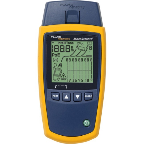 Fluke Networks MicroScanner2 Cable Verifier - network tester