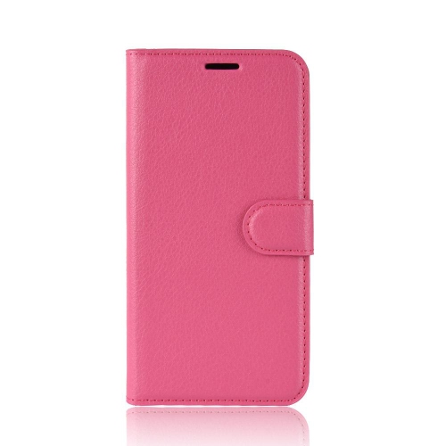 PANDACO Fuchsia Leather Wallet Case for iPhone Xs Max