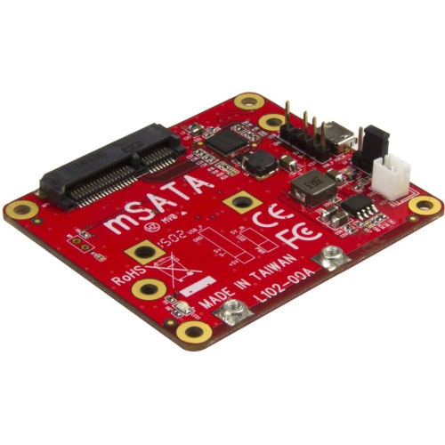StarTech.com USB to mSATA Converter for Raspberry Pi and Development Boards