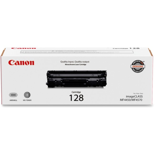 CANON 3500B001AA CARTRIDGE 128 BLACK TONER CARTRIDGE FOR USE IN FAXPHONE L100 L1