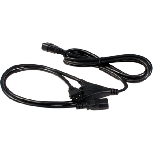 STARTECH  10 Ft Computer Power Cord Splitter Iec320 C14 to 2X Iec320 C13