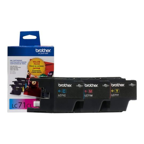 BROTHER  Yield Ink Cartridge Colour 3Pk great ink