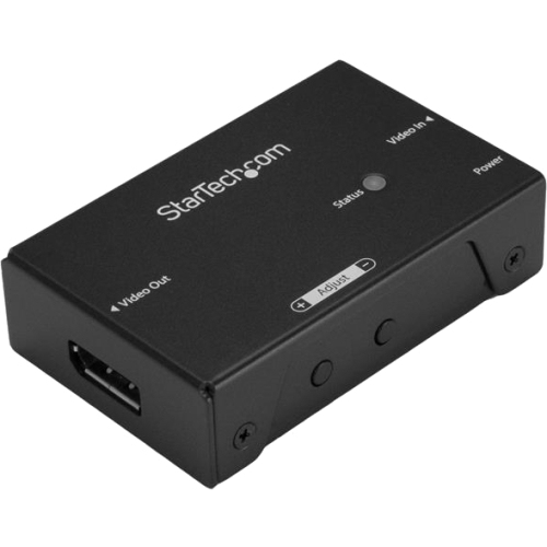 StarTech DisplayPort Signal Booster - DisplayPort Extender - DP Video Signal Amplifier - 4K 60Hz