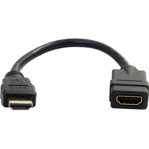 StarTech.com 6in High Speed HDMI Port Saver Cable M/F - Ultra HD 4k x 2k HDMI Cable