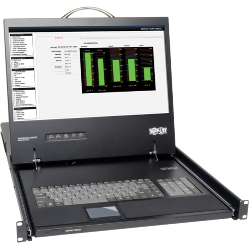 Image 1 of 1.. 1U RKMT KVM CONSL & 19 MNTR/TOUCHPAD/KBD