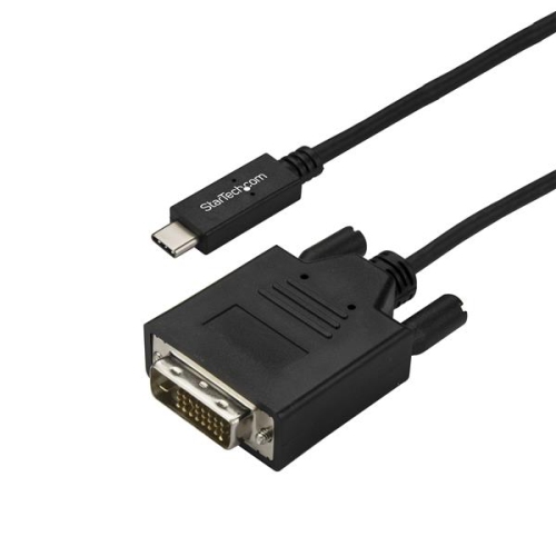 StarTech 3 m / 10 ft USB-C to DVI Cable - 1920 x 1200 - Black