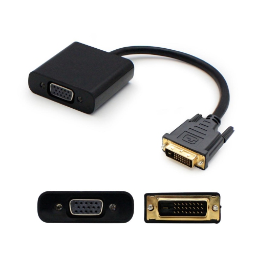 HP 8IN DVI TO VGA M/F BLACK ADAPTER