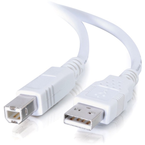 C2G 3m USB 2.0 A/B Cable - White