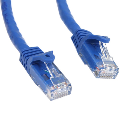 Make Power-over-Ethernet-capable Gigabit network connections - 35ft Cat 6 Patch