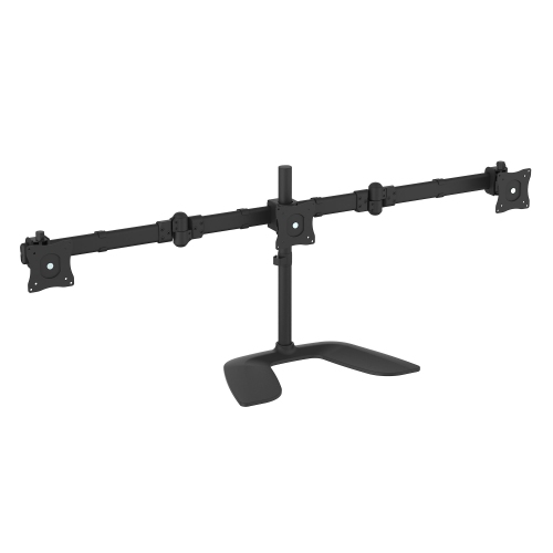 STARTECH  Triple Monitor Stand for Vesa Mount Monitors Up to 27" - Steel (Armbartrio2) This is a great monitor stand for 3 monitors in a straight line