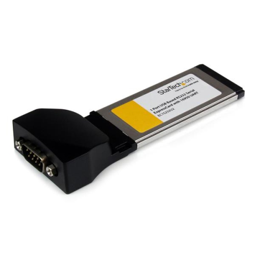 StarTech 1 Port ExpressCard to RS232 DB9 Serial Adapter Card USB Based
