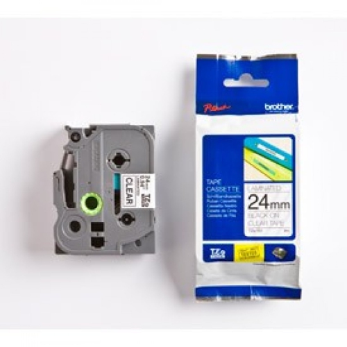 BROTHER Laminated P-touch Tape - Clear