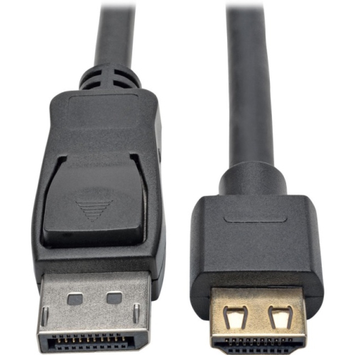 TRIPPLITE Displayport 1.2A to HDMI Active Adapter Cable With Gripping HDMI Plug, HDMI 2.0,