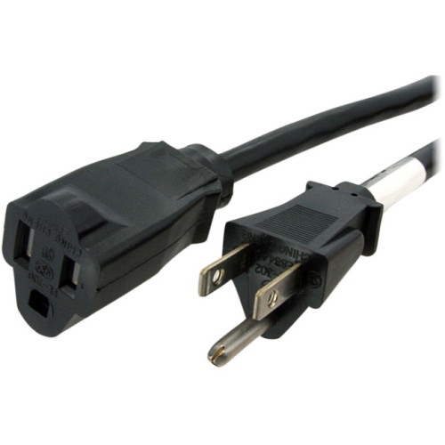 STARTECH  25Ft Computer Power Cord Extension Cable Extends Your Existing Power Connection