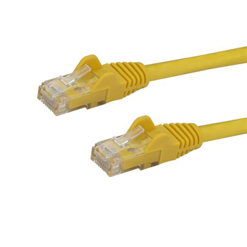 StarTech 100 ft Yellow Cat6 / Cat 6 Snagless Patch Cable 100ft