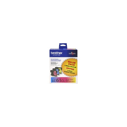 3-pack LC613PKS Cyan Magenta Yellow for MFC-6490CW