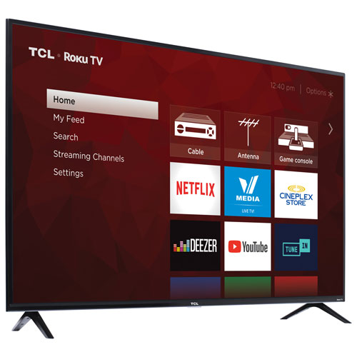 TCL 4-Series 65" 4K UHD HDR LED Roku OS Smart TV (65S425-CA)