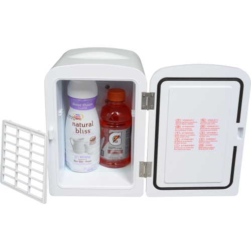 Uber Appliance – Mini réfrigérateur personnel Uber Chill, capacité de 6 canettes pour le bar, la chambre, le bureau ou la chambre d’étudiant,