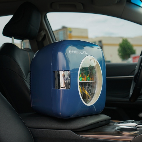 Uber Appliance Uber Chill Personal XL Mini Fridge 12 can capacity for Bar, Bedroom, office or Dorm outdoor/indoor 110/12V ACDC