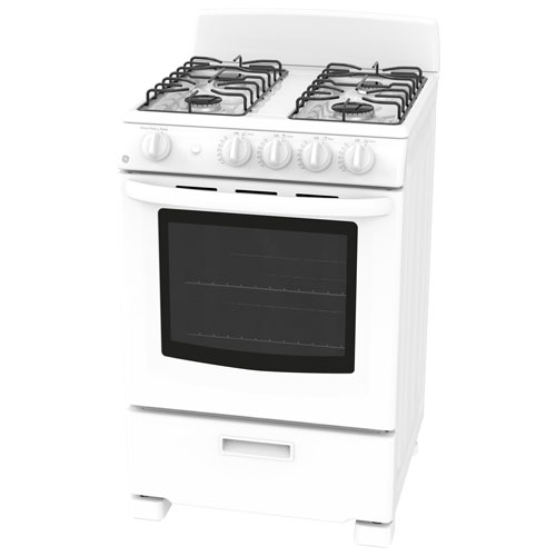 GE 24" 2.9 Cu. Ft. Freestanding Gas Range (JCGAS300DMWW) - White