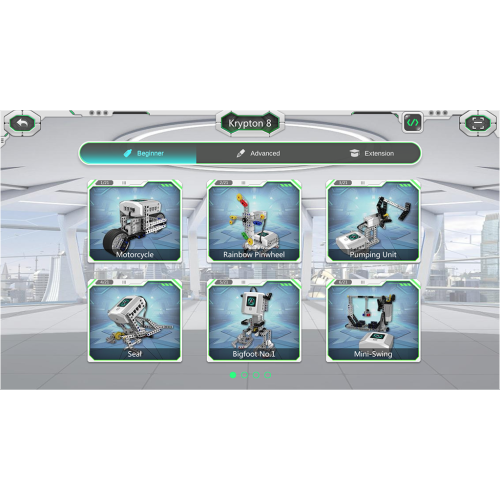 Abilix Krypton 3 -STEM Education Robot Kit - 395+ Components 19+ Projects- Infinite Creativity Chart & Scratch Coding