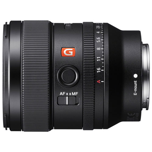 Sony E-Mount Full-Frame FE 24mm f/1.4 Premium G Master Wide Angle Prime Lens