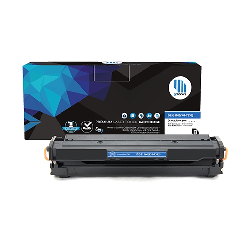 Gotoners™ Dell New Compatible 331-7335 Standard Yield Yellow Toner Cartridge For Dell B1160/B1160W