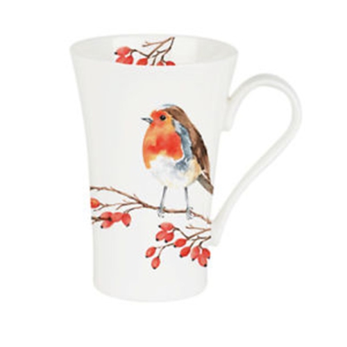 ROY KIRKHAM  Latte Mugs (Set Of 6) - Robin 600Ml