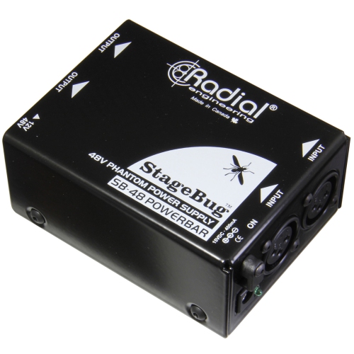RADIAL ENGINEERING  Radial Stagebug Sb-48 Phantom Power Supply