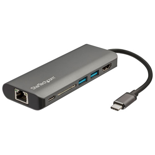 Adaptateur multiport USB-C de StarTech (DKT30CSDHPD3)